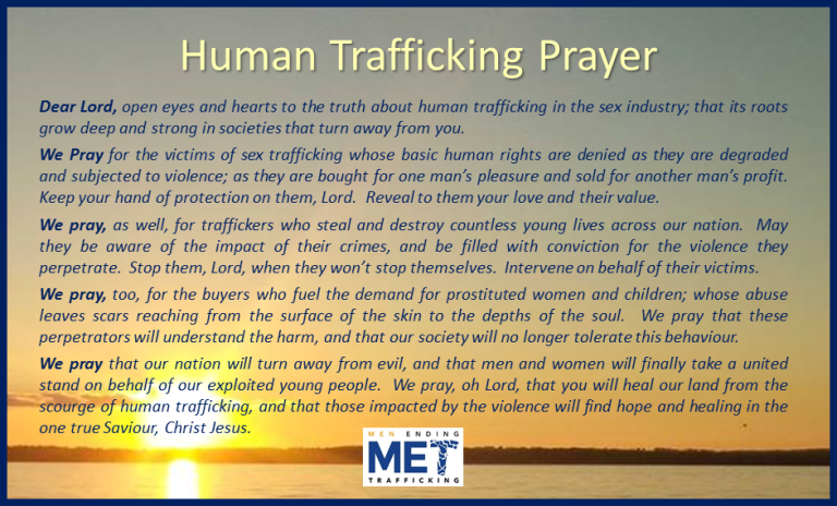 Human Trafficking Prayer Met John Cassells